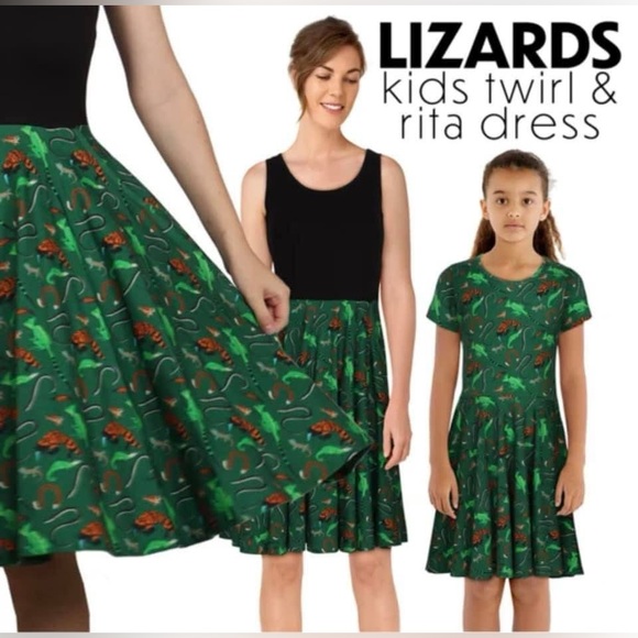 Svaha Lizards Rita Dress, size small, VGUC - Picture 3 of 4